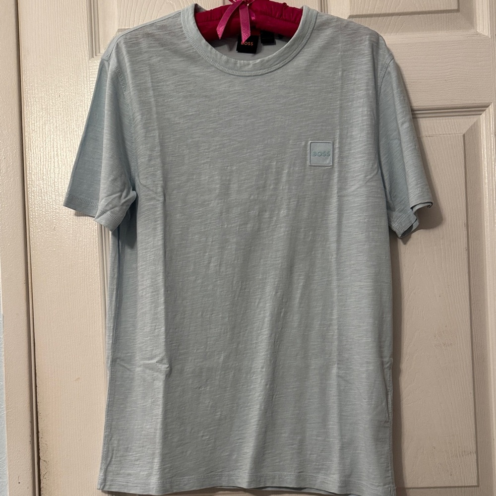 Boss Light Blue Short Sleeve Tee